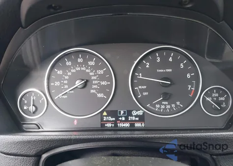 2014 BMW 320I from USA, damaged, VIN WBA3B1C51EP679812